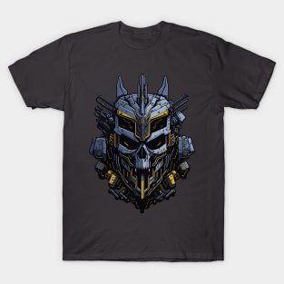 Mecha Skull S02 D89 T-Shirt